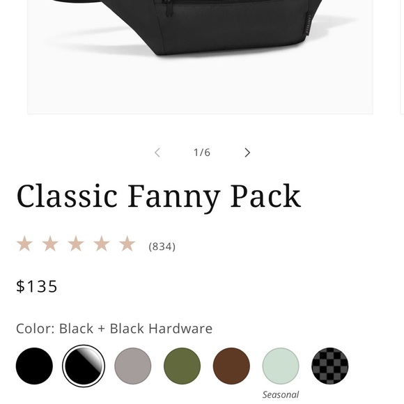 Canvelle Classic Crossbody Bag/Fanny Pack - Picture 7 of 9